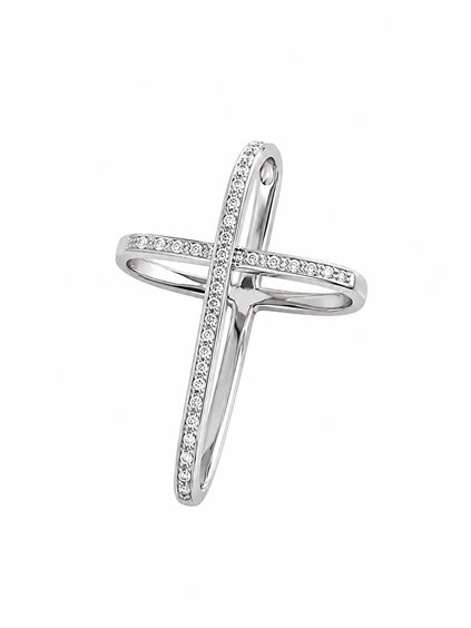 Pendente Cianfrone Gioielli Donna in Oro Diamante 0.16 Ct PEOR-14-198 - PEOR-14-198